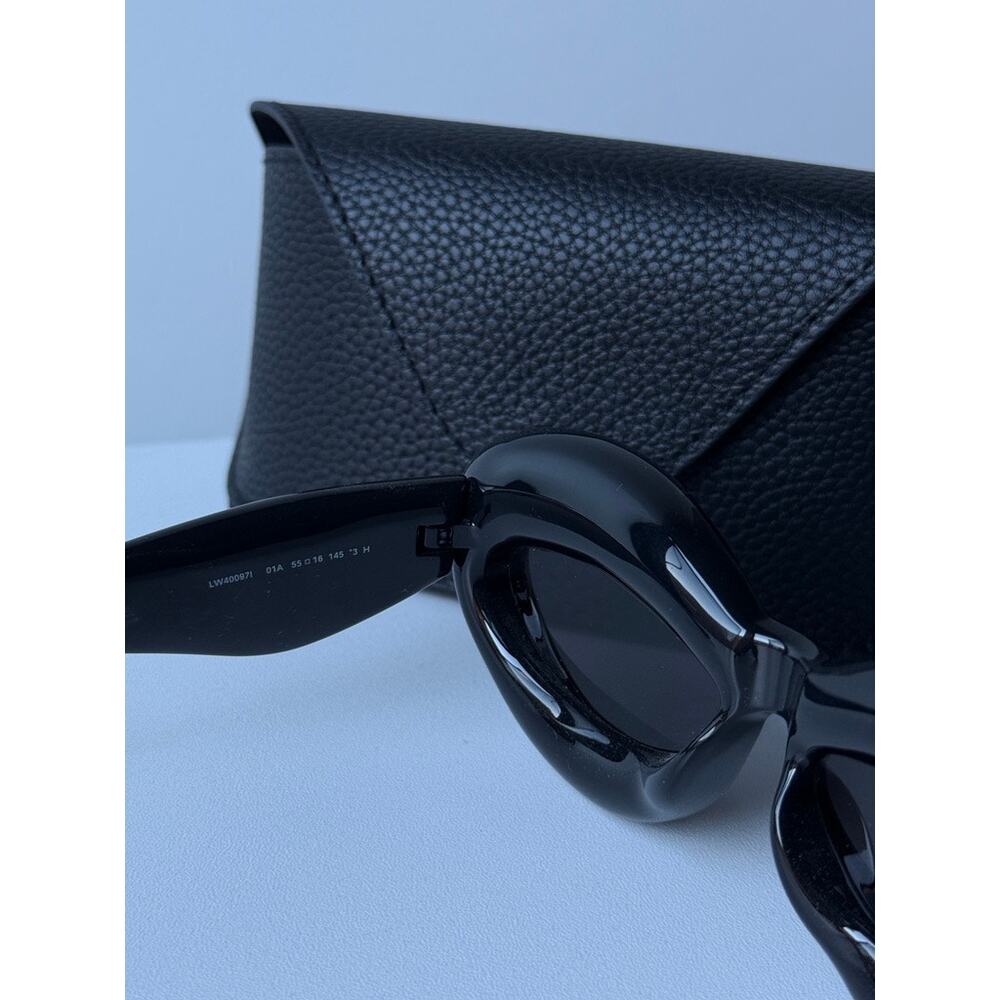 NEW Loewe LW40097I Inflated Sunglasses in Black - Picture 6 of 7